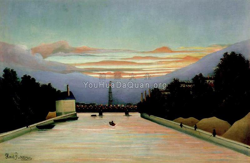 The Eiffel Tower - 亨利·卢梭